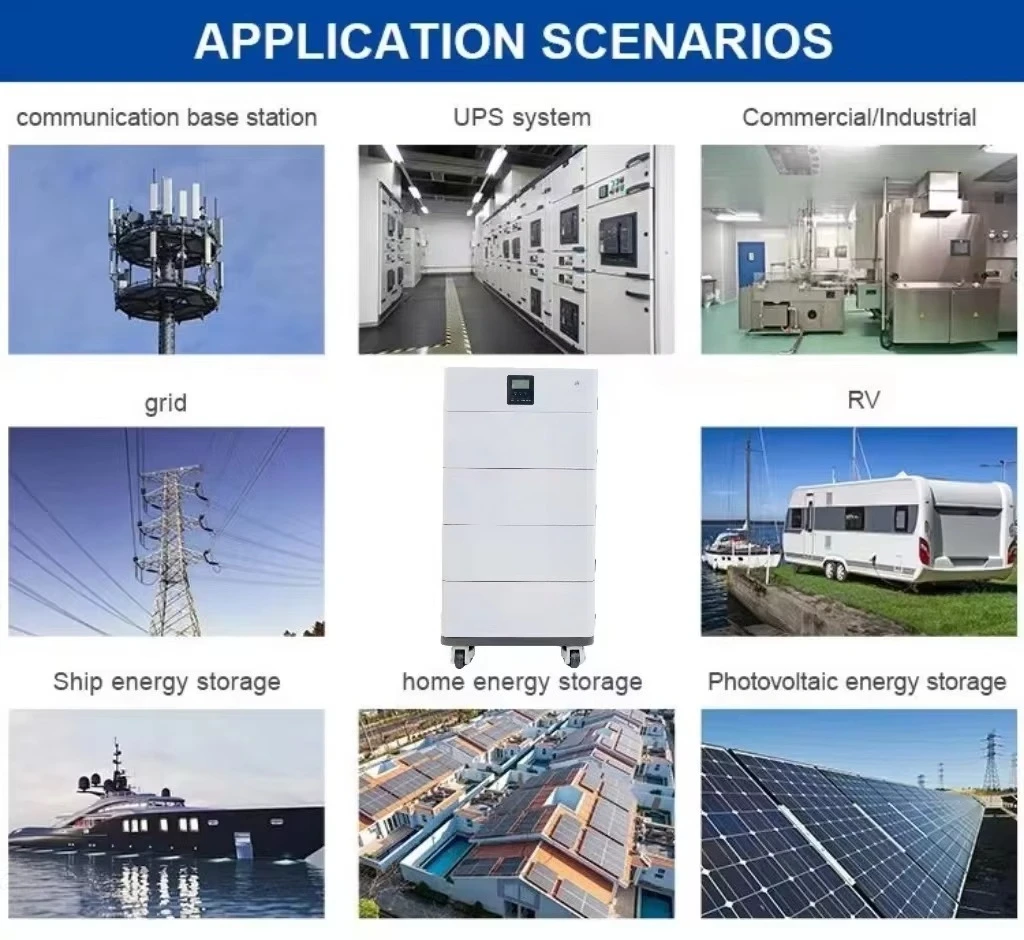 Big Capacity 48V 10KW 20KW 30KW 50KW Lithium Ion Battery Pack Energy Storage Battery and Inverter All in One