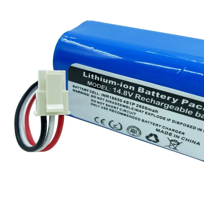 New 14.8V 2800mAh-3200mah-3500mah  Li-ion Battery Pack For Haier HTAB-T360W Robot Vacuum CleanerFina TF-880S/TCN805 Robot
