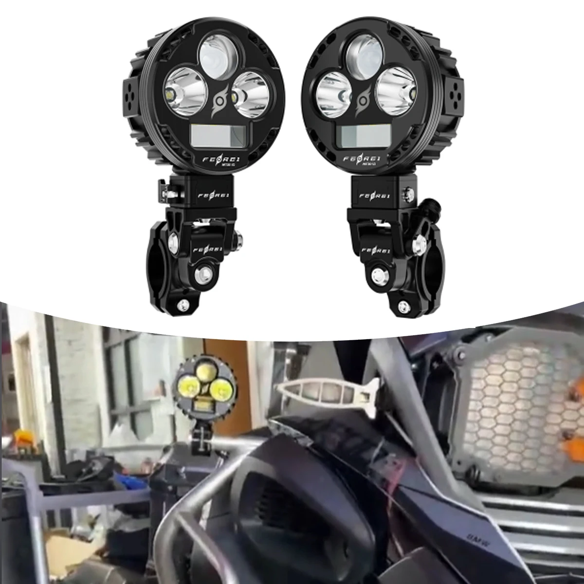 Ferei MT30 LED Motorcycle Kits  Best Yellow Spotlight Front Auxiliary 6000k Turn Signal Factory Wholesale for for