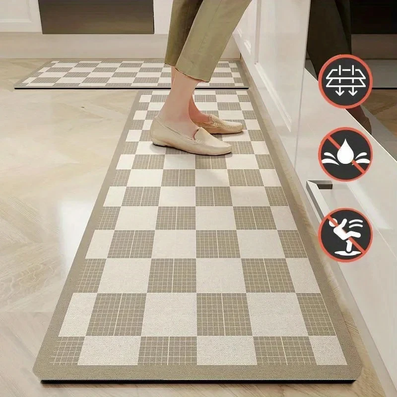 Kitchen Door Steps Water-Absorbing Oil-Absorbing Non-slip Foot Carpet Diatomite Bathroom Water-Absorbing Floor Mats