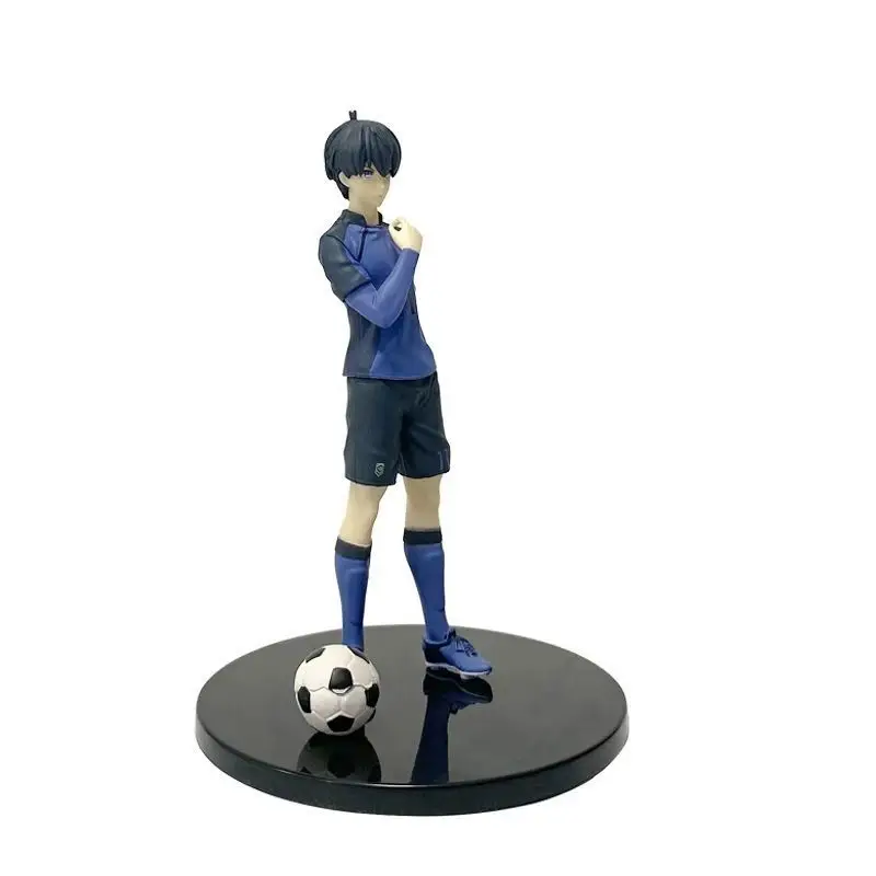 17 cm Anime Blue Lock Figur Spielzeug Fußball spielen Isagi Yoichi Figura POP UP PARADE Bachira Meguru Figur PVC Sammlerstück Statue Geschenk