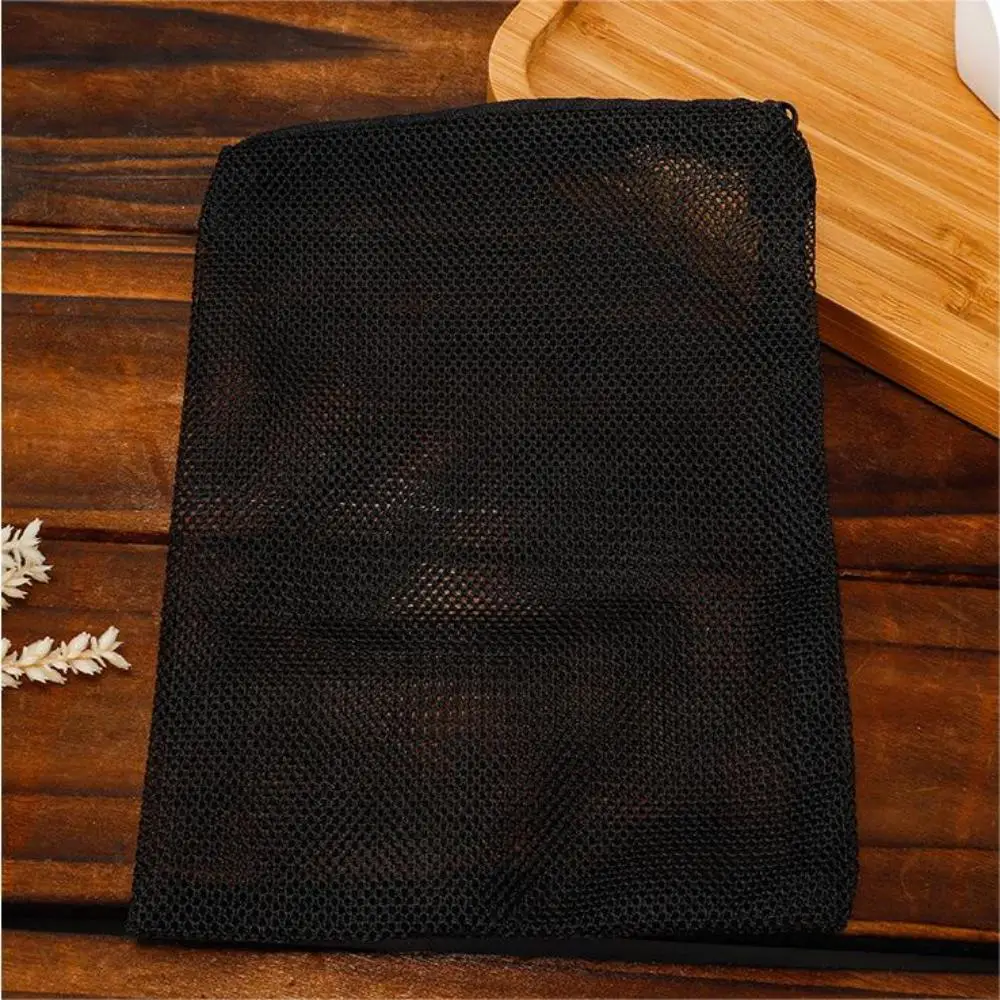 10Pcs Aquarium Filter Net Bags with Zipper Black White Reusable Fine Filter Aquarium Bio Bag Filters For Aquarium Fish Tanks