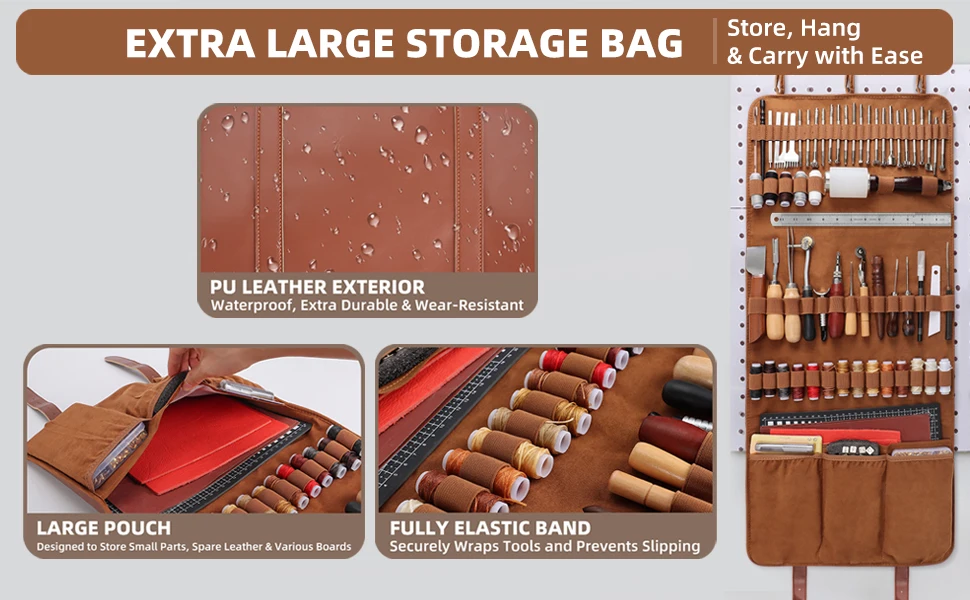 Leather Working Tools Kit