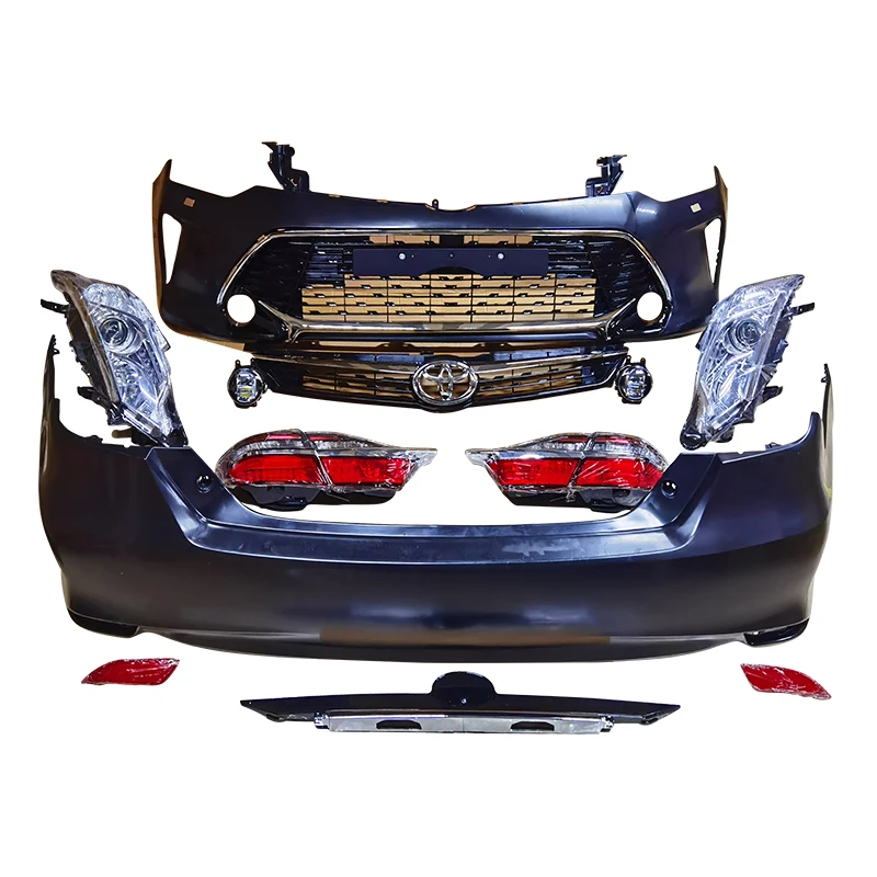 Suitable for  Camry 2012 2015 Front bumper Rear bumper grille Xenon headlights taillights Body kit