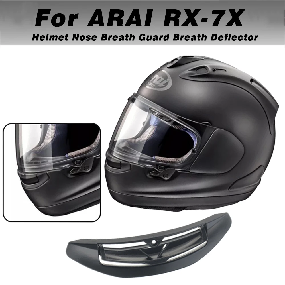 arai helmet breath guard Motorcycle Helmet Accessories Chin Vent Guard Breath Guard Street Breath  Deflector For ARAI RX7V RX7X RX-7X