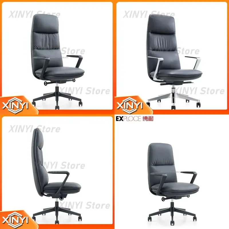 for China Luxury High Quality Ergonomic High Back Managing PU Leather Executive Office Chair office chair ergonomic chair