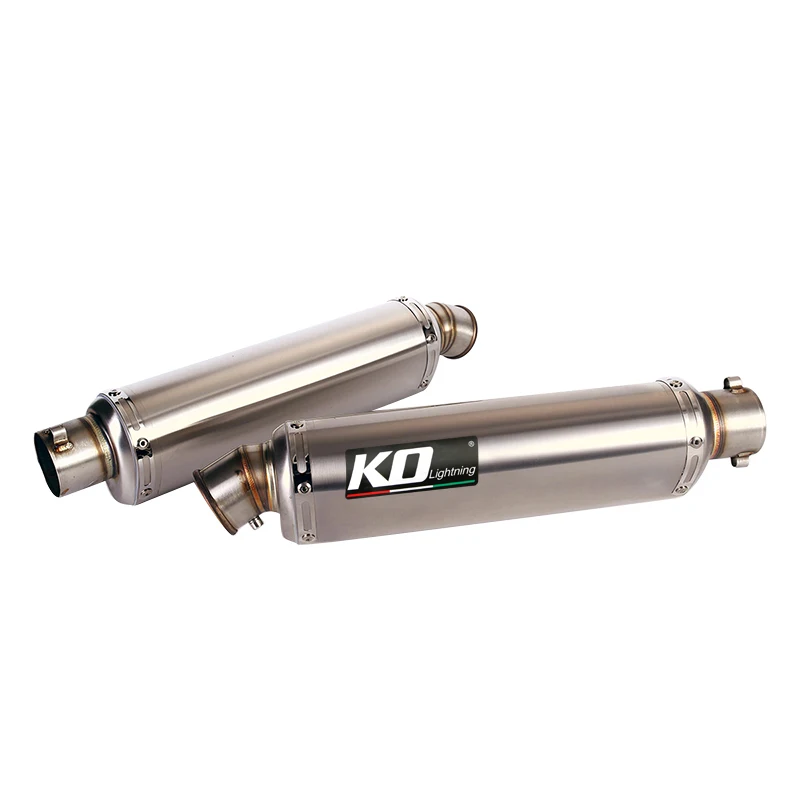 For Honda CBR600 F4i 2001-2007 Exhaust Baffler Pipe and DB Killer Motorcycle 51mm Muffler Silencers Tip