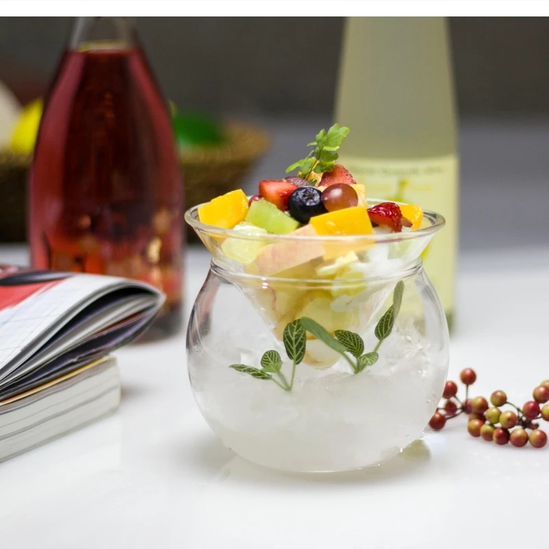borosilicate glass dessert molecular cooking set artistic conception dish tableware