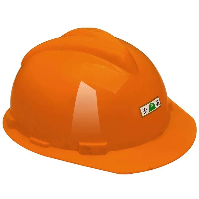 Casque de sécurité pour travailleurs de la construction, pare-soleil personnalisé HD PE ABS, norme nationale respirante, vente de documents multiples