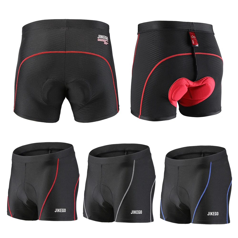 New Men\'s Cycling Shorts Cycling Underwear Gel Pad Sports Riding Breathable Mesh Shockproof MTB Road Bicycle Underpant