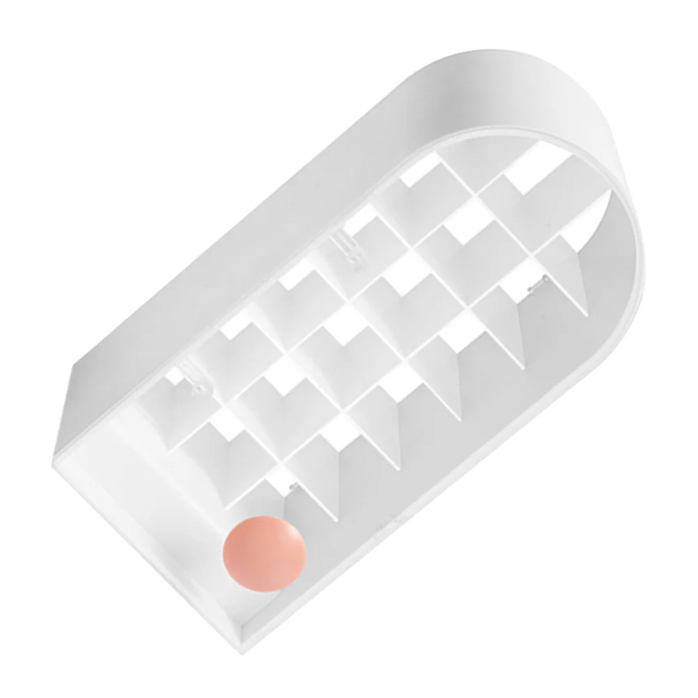 

1Pcs Lipstick Organizer Dustproof Desktop Storage Box Transparent Cover Large Capacity Makeup Holder Lip Gloss Display