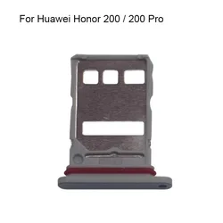 For Huawei Honor 200 New Tested Sim Card Holder Tray Card Slot For Huawei Honor 200 Pro Sim Card Holder Replacement Parts