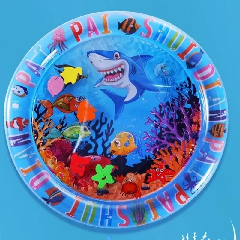 Tapis interactif d'activité aquatique 95AE pour les nouveau-nés, encourageant le développement des compétences motrices