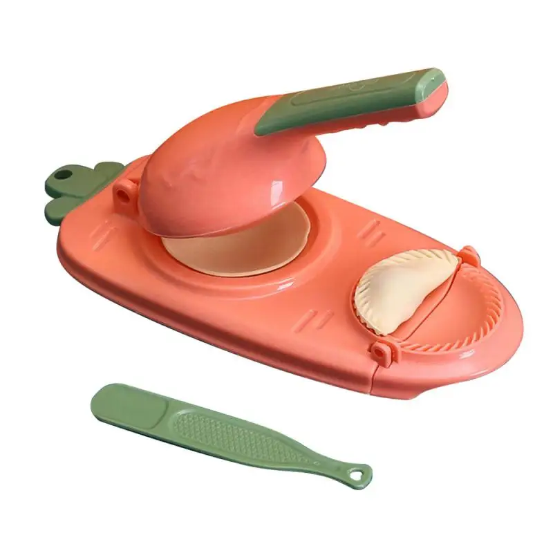 2 in 1 Dumpling Maker Manual Dough Presser Dumpling Wrapper Mold Dough Dumpling wrappers Tool Kitchen Pastry Jiaozi Baking Tool