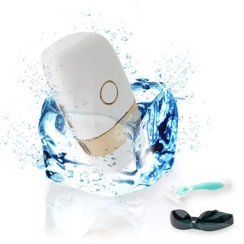 

Portable handheld quartz intense pulsed light laser facial beauty instrument cold permanent painless laser shaver