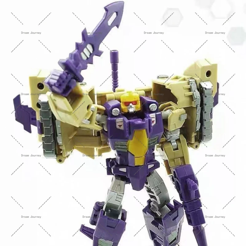 ฟิกเกอร์แอ็คชั่นหุ่นยนต์แปลงร่างขนาดเล็ก รุ่น Spot Iron Factory EX-13 Civil War Three-Transformation Warrior Lightning ของ Guochuang