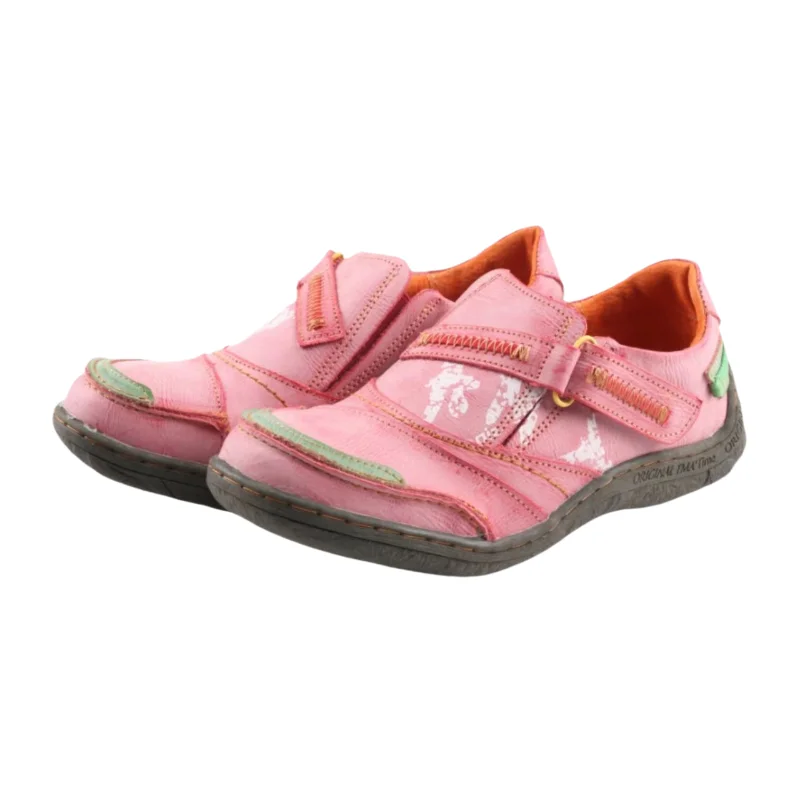 TMA EYES Женская кожаная повседневная обувь со вставками, весенне-осенняя коллекция, удобная обувь