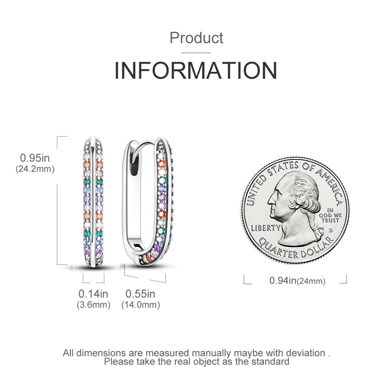 925 Sterling Silver Floral Plant Colourful Series Jewelry Fashion Zircon Circle Hoop Earrings For Women Jewelry S925 Gifts