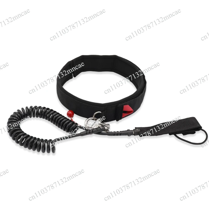 Adjustable Quick Release Waist Rope  Hydrofoil Surf Waist Belt Coiled Leash For Wing Board Rope Surfboard Accessory