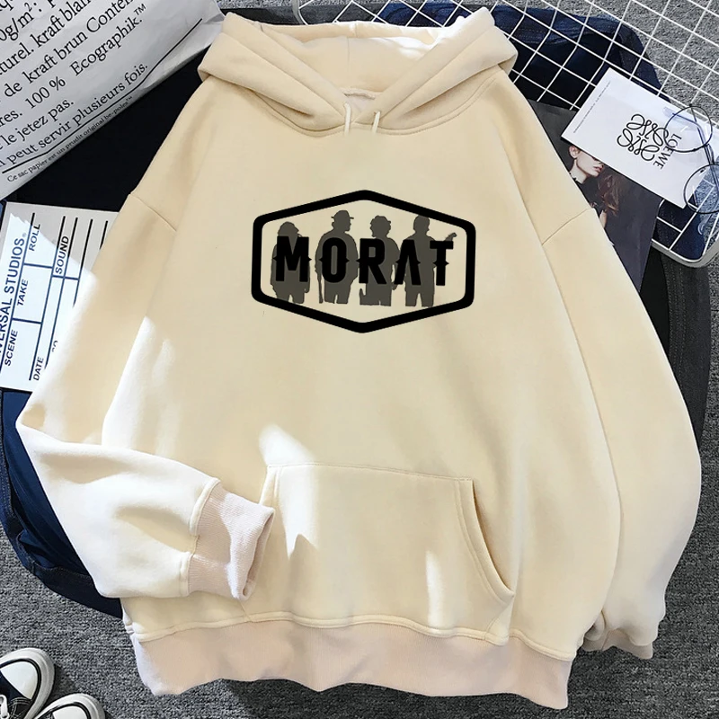 Morat Hoodies Male Hip Hop Graphic Manga Vintage Male Sweatshirts Ulzzang