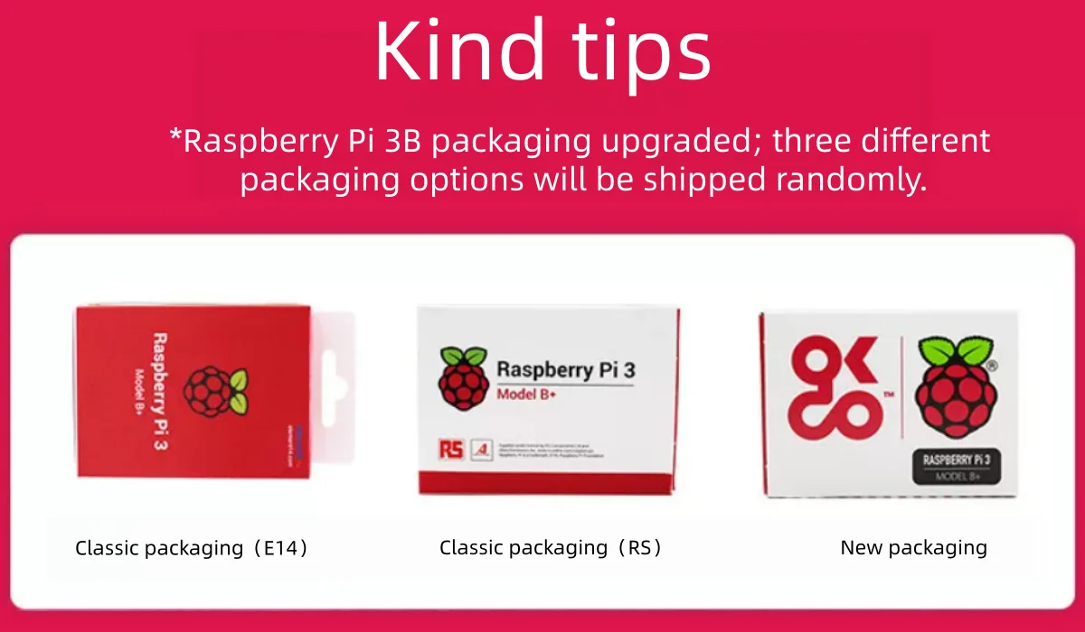 Raspberry Pi 3B, 3B+ Raspberry Pi 3B+, 3B Linux-Entwicklungsboard – Detail 2