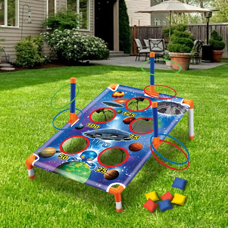 Sac de sable 2 en 1 pour enfants, jouet multifonctionnel, virole, couches empilées pour Sports de plein air, jeu de fête d'anniversaire, nouvelle collection