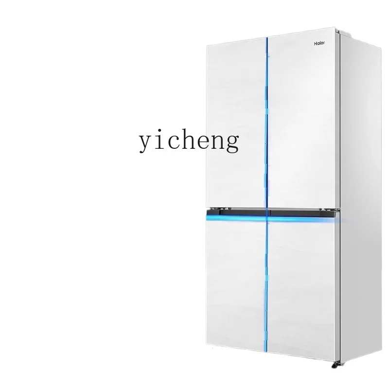 XL fully embedded refrigerator household double door cross door ultra-thin 0 embedded refrigerator