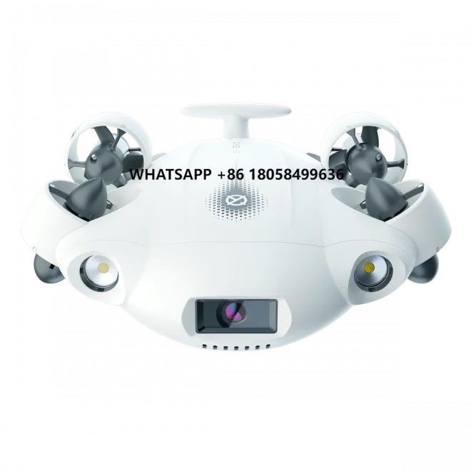 

FIFISH V-EVO 4K60FPS VR Подводный робот Rov для дайвинга Подводный дюймовый робот для рыбалки, стрельбы и фермерского захвата рыбы