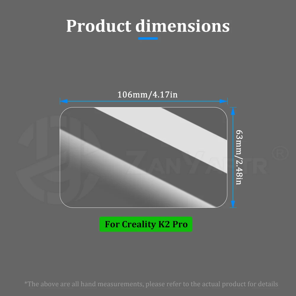 Protective Film for Creality K2 Pro Display Screen Ultra Clear Soft Screen Protector Cover for 3D Printer Accessories