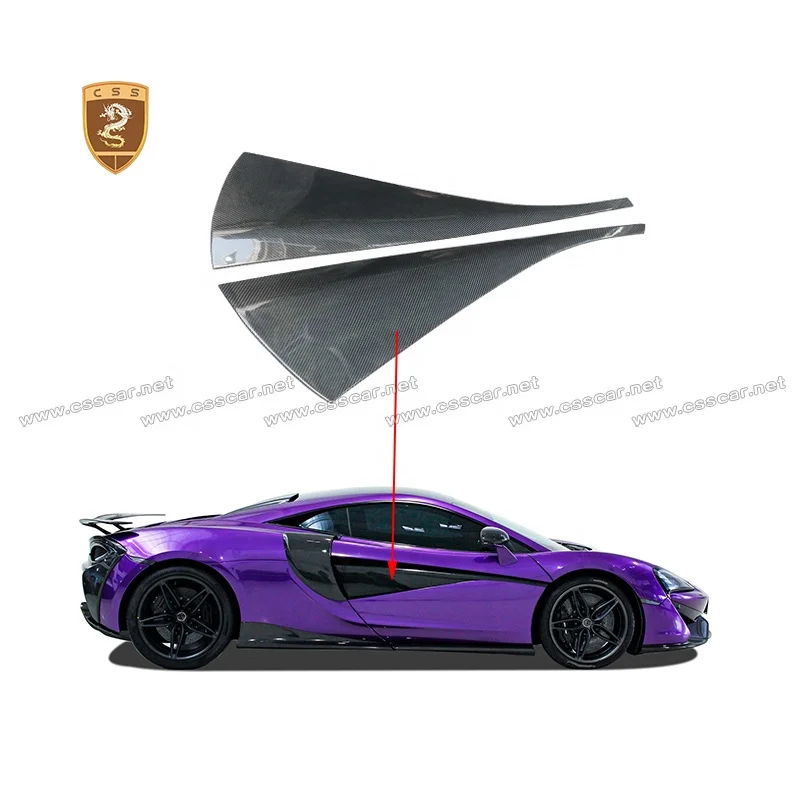 

Suitable for McLaren 540c 570s Novi Style Dry Carbon Side Door Trim
