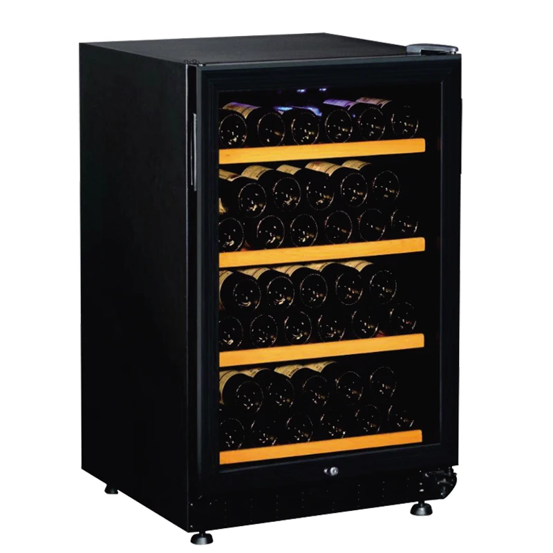 Vertical Wine and Beverage Refrigerator Cooler Display Refrigerator Built-in Wine Cooler Cabinet