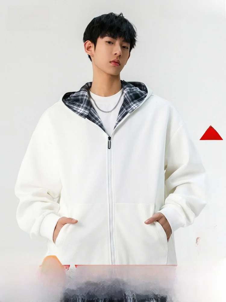 

Snow Flng 2026 Men's Trendy irt Jaet Layered Outerwear Spring Autumn ular Stand Fit Polyester Cotton Blend Zipper...