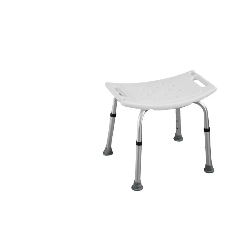 

Aluminum Alloy Foldable Shower Chair for Elderly Non Slip Bath Seat Safe Bathroom Stool