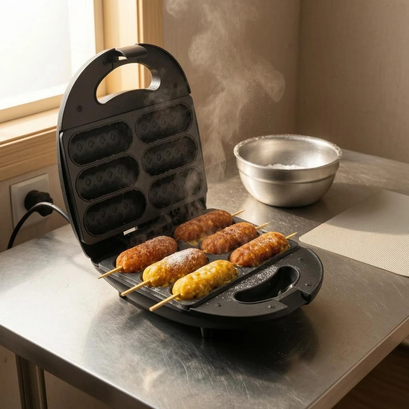 Аппарат для приготовления корн – обзор и цена Corn Dog Stick