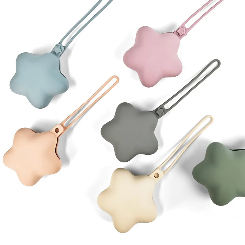 1PC Baby Pacifier Holder Bag Food Grade Silicone Infant Portable Soother Container Box Nipple Storage Box Cases Accessories image 2