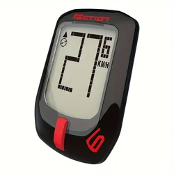 Waterproof Bicycle Speedometer For Sports Outdoor Riding, LCD Display Numbers Computer Speedometer For Cycling