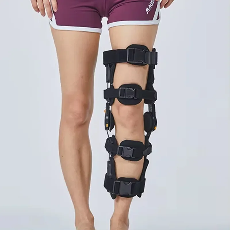 Adjustable hinge knee brace support equipment