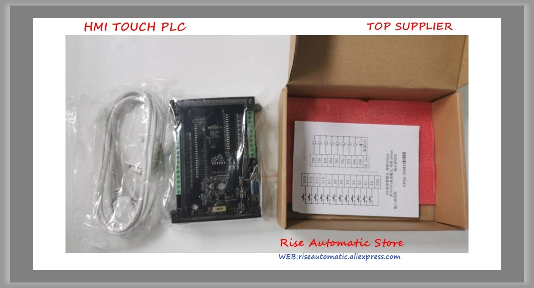 

Новый ПЛК 2N-20MT FX2N-20MT 12 дюймов 8 транзисторов Кабель RS232 FX2N 20MT