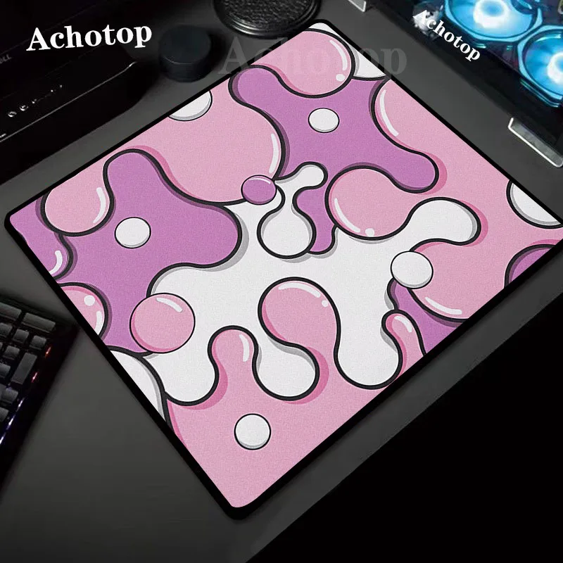 Imagem -02 - Controle de Borracha Natural Gamer Mousepad Mouse Pad Líquido Tapete de Rato Premium Deskpad para Laptop pc Desk Mats Art Mousepad