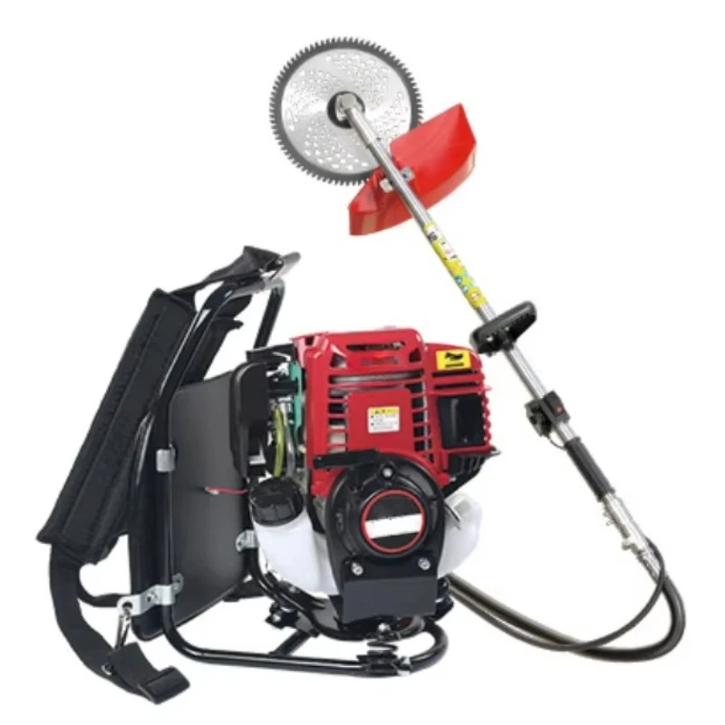Industrial 4-Stroke Engine Brush Cutter Tiller Weeder Cultivator Rotavator Attachment 26 mm Shaft with 9 Spline Grade Industrial