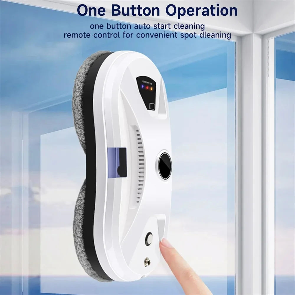 Automatic Window Cleaning Robot Electric Window Cleaning Glass Cleaner Double-Sided Remote Control Window Cleaning Machine