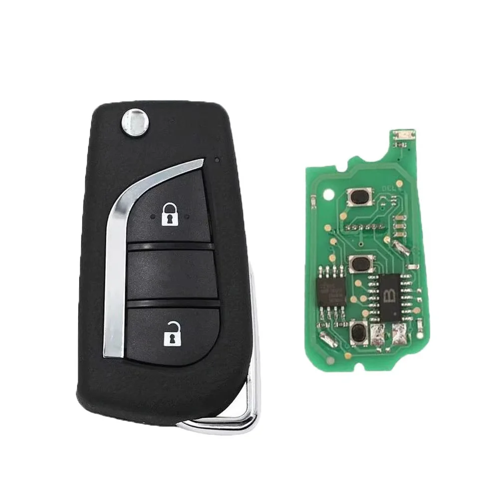 5PCS KEYDIY B13/B13-2/B13-2+1 Universal Remote Key Car Key for Toyota Style KD900 B Series KD-X2/KD-MAX/KD MINI Key Programmer