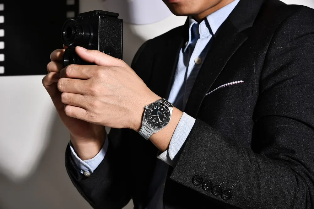 PAGANI DESIGN PD1784 Men’s GMT Automatic Mechanical Watch DG5833 Stainless Steel Sapphire Crystal Waterproof Local Delivery