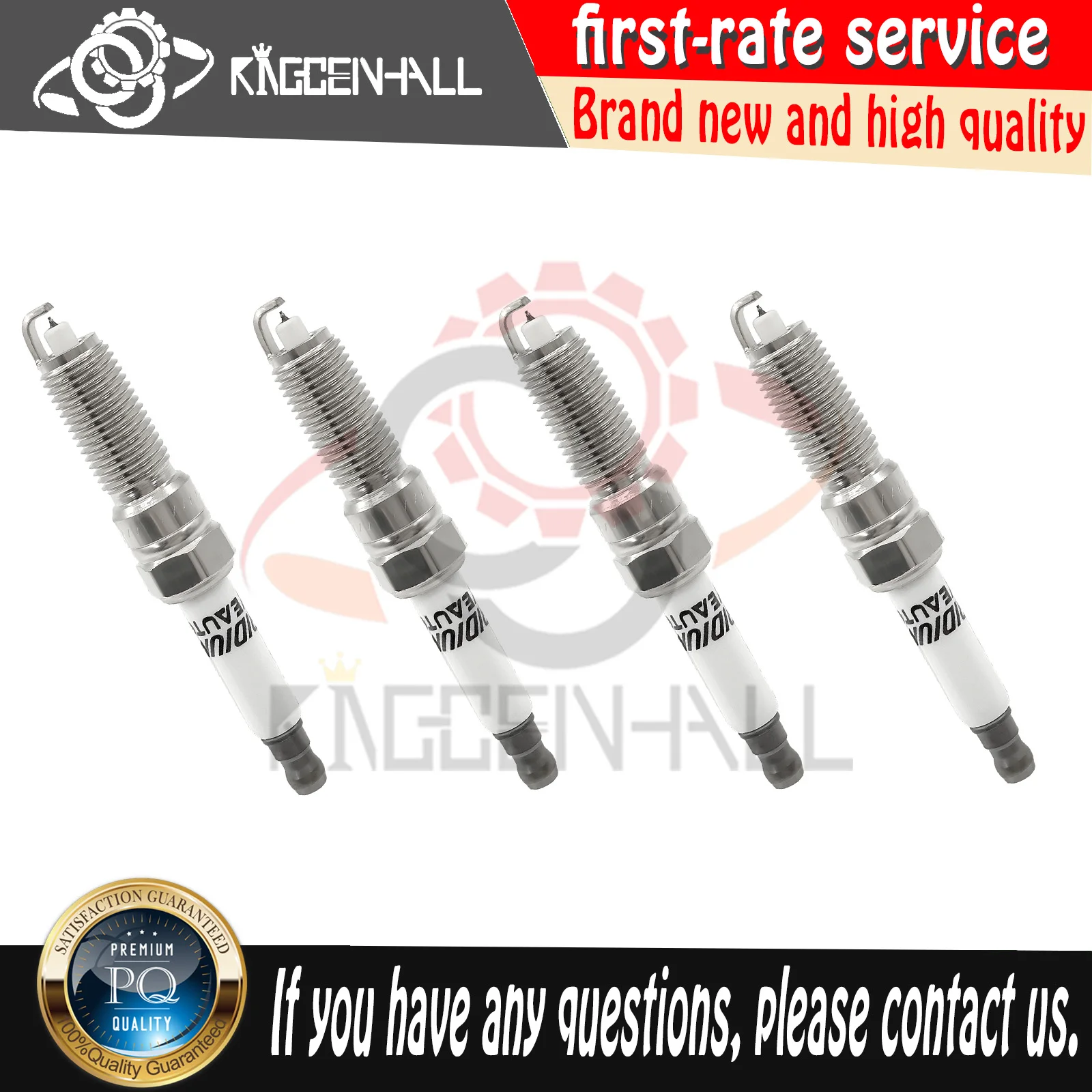 4pcs Iridium Spark Plugs Ilnar8b7g 91970 Compatible With Mg Gs Hs Mg5 Mg6 Gt Rx5 Chevrolet Cruze Malibu Ford C-max Fiesta Focus