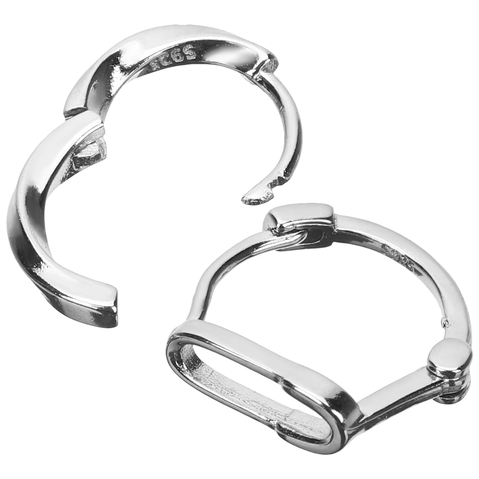 

Ear Buckle Earrings Women's Clip-on Mini Pin Male Alloy Cute Pierced Miss Safety for