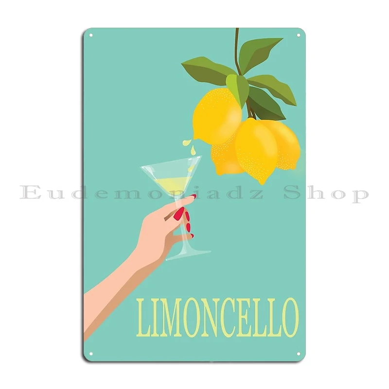 Limoncello Lerperger Metal Sign Party Iron Create Custom Living Room Tin Sign Poster