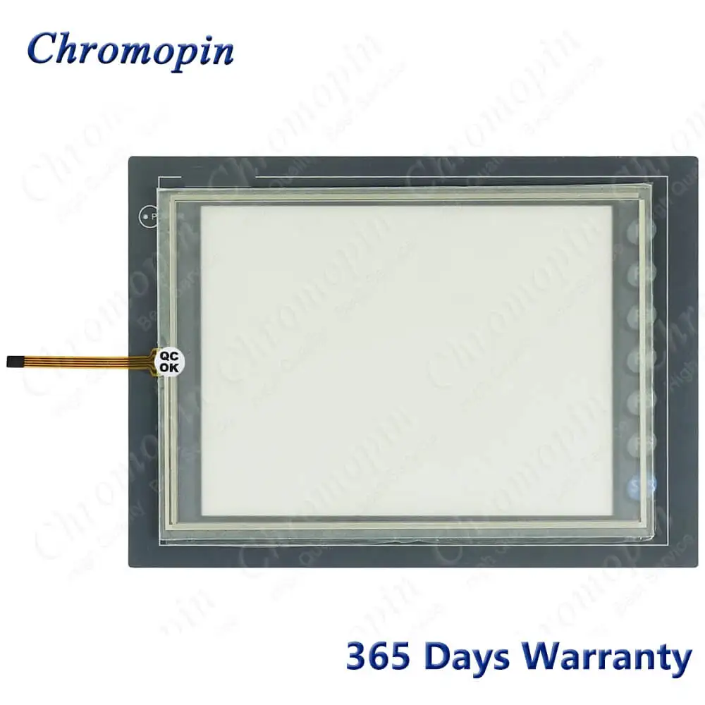 Touch Screen Panel Glass Digitizer for DOP-A80THTD1 DOP-AE80THTD Touchscreen Panel with Front Overlay Film