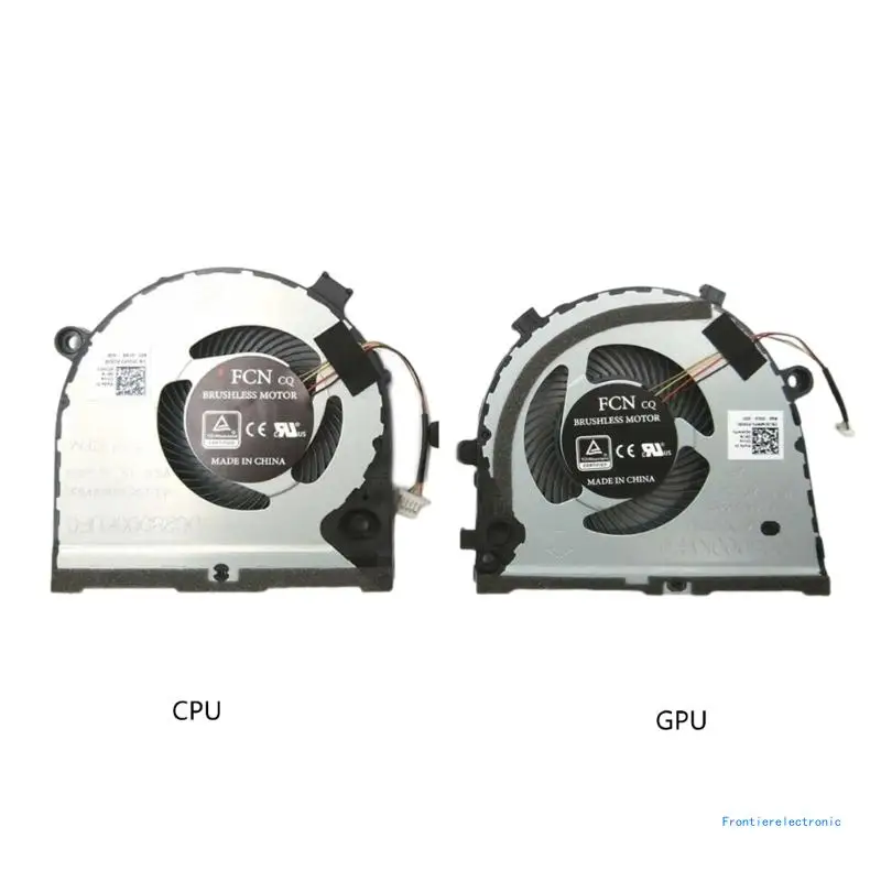 for Dell Game G3-3579 Laptop Notebook CPU GPU Cooling Fans DC5V / 0.5A DropShipping