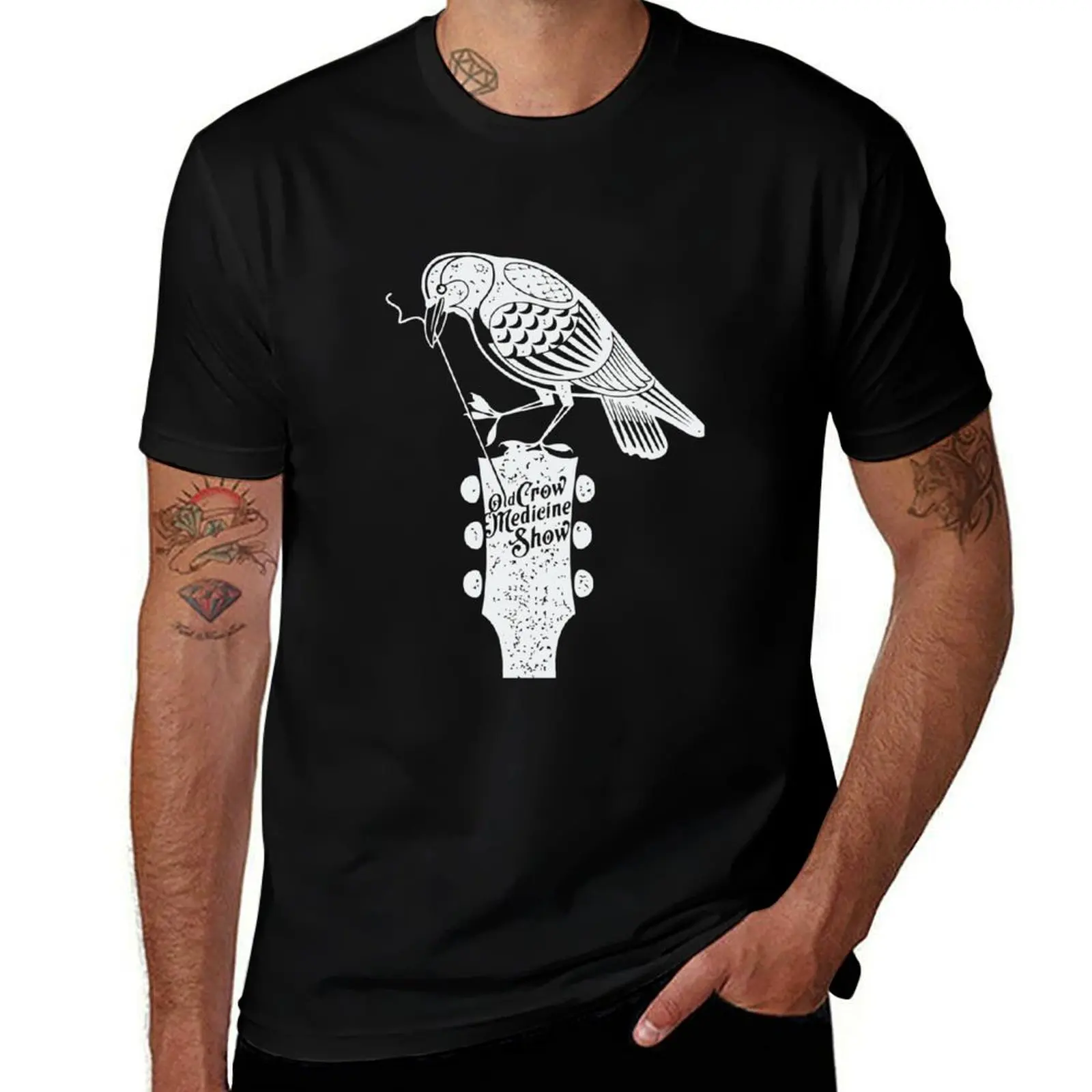 

Old Crow Medicine Show T-Shirt man t shirt graphic cotton t shirts man 100%