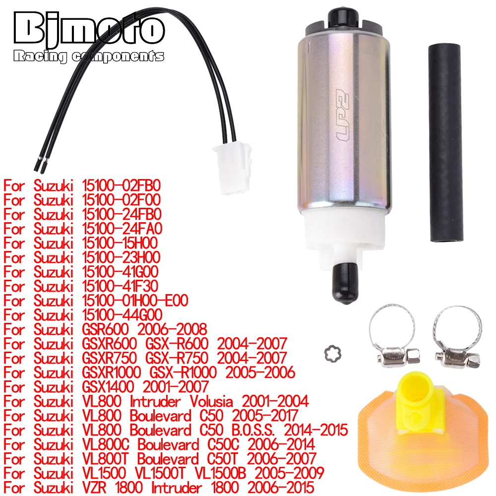 Zestawy pomp paliwowych GSR 600 do Suzuki 15100-01H00-E00 15100-44G00 GSXR 600 750 GSX-R750 GSX-R600 GSXR1000 GSX-R1000 GSX 1400 GSX1400